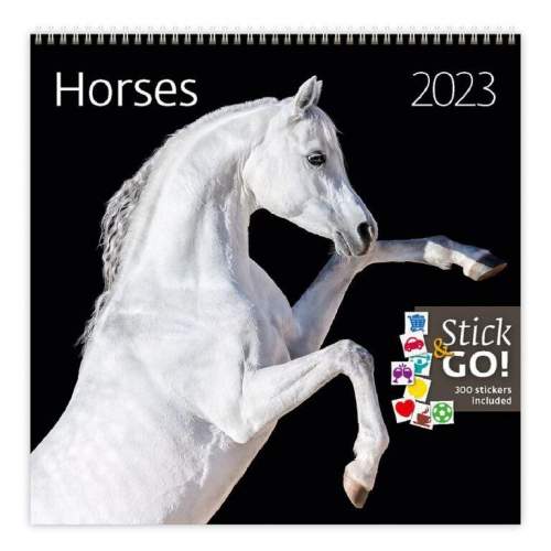 Helma Horses 2023 nástěnný