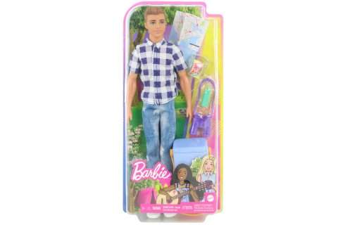 Mattel Barbie DHA Kempující Ken HHR66