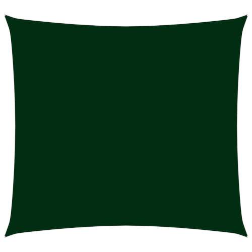 vidaXL oxfordská látka čtvercová 7 x 7 m tmavě zelená