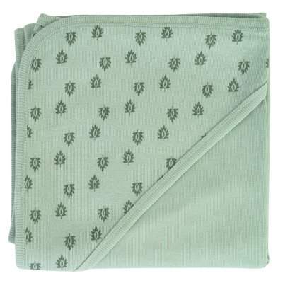 Lodger Dreamer Newborn Rib Silt Green 100 x 100 cm