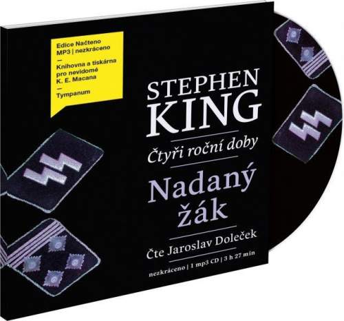 Tympanum Nadaný žák (Stephen King - Jaroslav Doleček): CD (MP3)