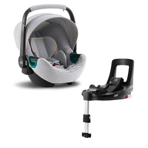 Britax Römer Baby-Safe 3 i-Size Bundle Flex iSense 2022 Nordic Grey