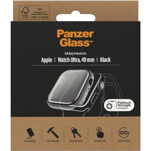 PanzerGlass Full Protection Apple Watch Ultra 49mm (černý rámeček) 3678