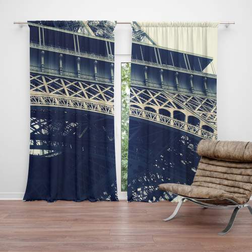 Závěs SABLIO - Eiffel Tower 2ks 150x250cm