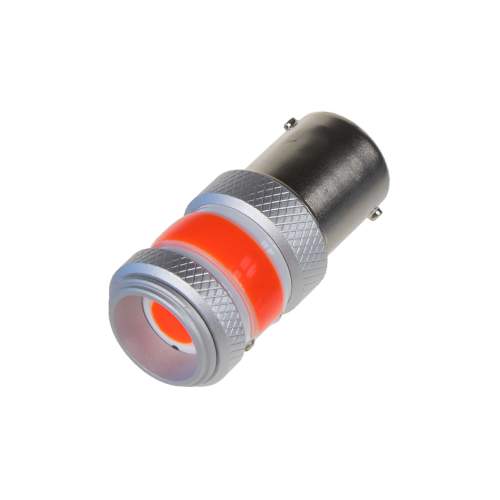 STUALARM LED BA15s červená, COB 360°, 9-60V, 12W