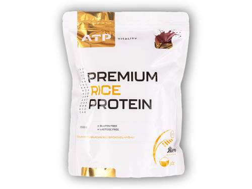 ATP Nutrition ATP Vitality Premium Rice Protein 1000 g - slaný karamel