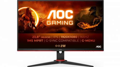 AOC 24G2SPU - LED monitor 23,8" 24G2SPU/BK