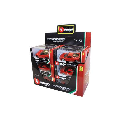 Bburago auta Ferrari 1:43 (sada 12ks)