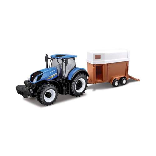 Bburago New Holland T7.315 1:32 s přívěsem