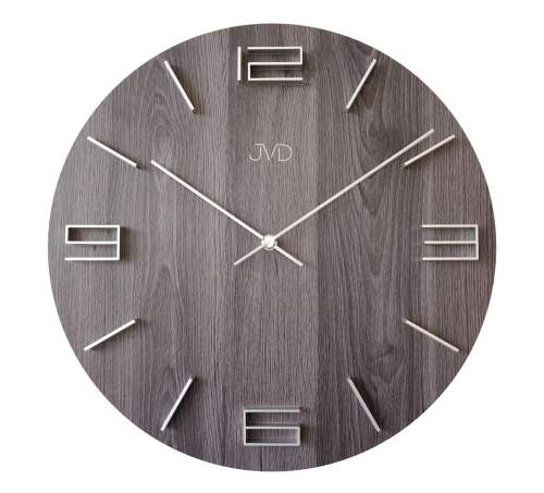 JVD Designové nástěnné dřevěné hodiny JVD HC27.4