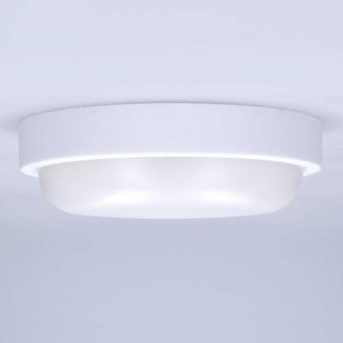 SOLIGHT LED venkovní přisazené svítidlo 13W/230V/910Lm/4000K/120°/IP54, kruhové bílé