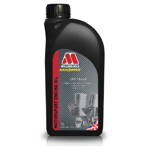 Millers Oils Závodní plně syntetický motorový olej NANODRIVE - CFS 10W-60 1l