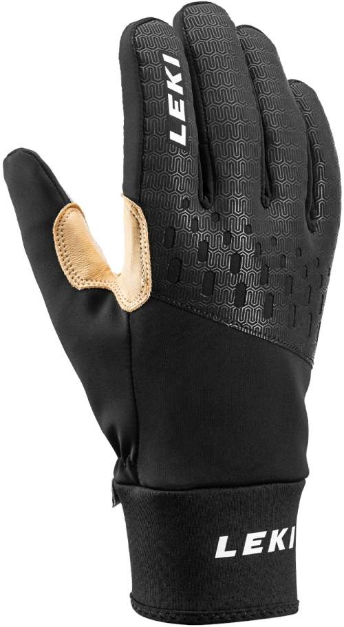 Leki NORDIC THERMO PREMIUM Unisexové rukavice na běžky, černá, velikost 6