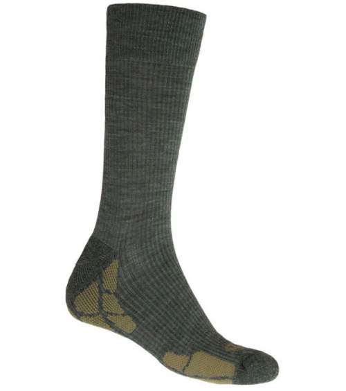 Sensor HIKING MERINO Funkční ponožky, khaki, velikost 43-46