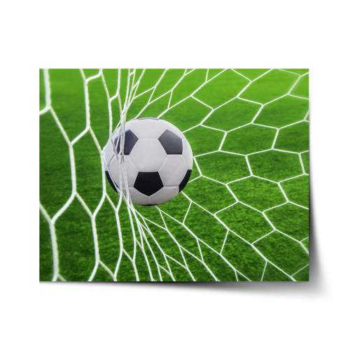 SABLIO Fotbalový míč v bráně 120x80 cm