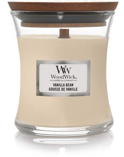 WoodWick Vonná svíčka váza Vanilla Bean 85 g