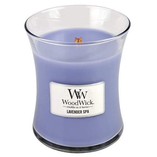Vonná svíčka WoodWick Levandulová lázeň 275g