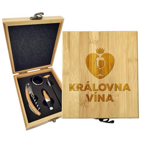 SABLIO Dárková sada Královna vína 147×168×49 mm