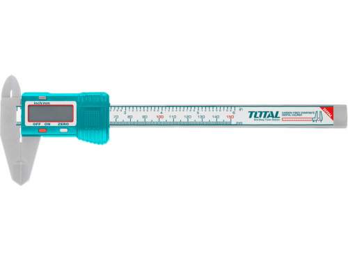 Měřítko posuvné digitální, rozsah 0-150mm/0,1mm, TOTAL