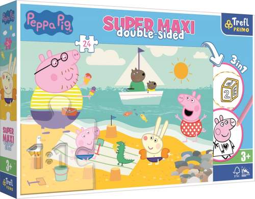 Trefl Puzzle 24 SUPER MAXI - Peppa Pig