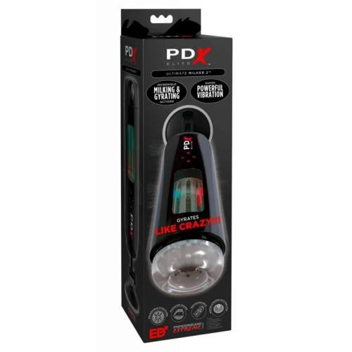 PDX Ultimate Milker 2 - battery-powered, snake milking pussy masturbator