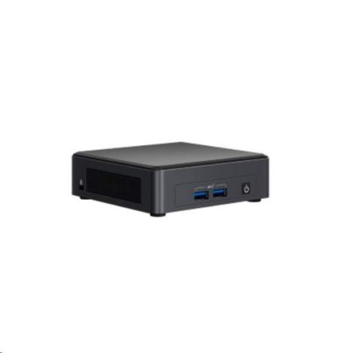 INTEL NUC Kit NUC11TNHi7, i7 Core 1165G7/DDR4/USB3.2/LAN/Wi-Fi/IIris/M.2, bez napájecího kabelu - BNUC11TNHi70000