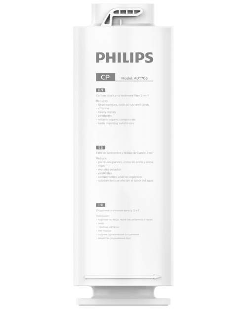 Philips náhradní filtr AUT706, mikrofiltrace, aktivní uhlí + polyfenylenová memb odstraní částice >1