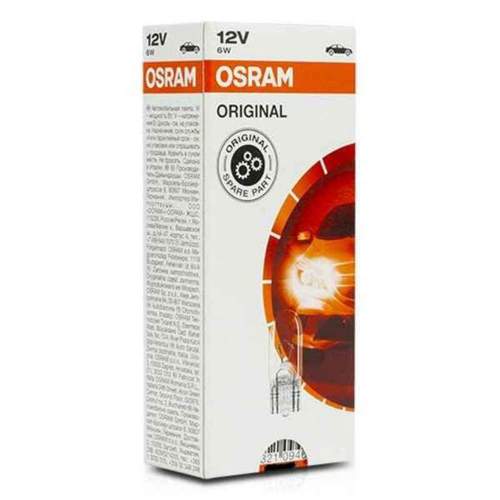 Žárovka do auta Osram W6 12V 6W (10 pcs)