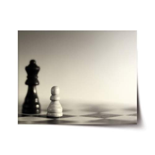 Plakát SABLIO - Šachy 90x60 cm