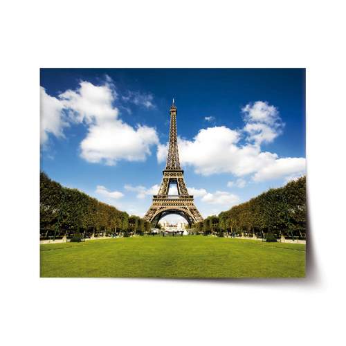 Plakát SABLIO - Eiffelova věž 90x60 cm