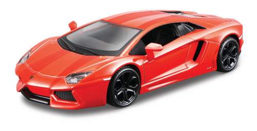 Bburago Plus Lamborghini Aventador Coupe 1:32 oranžová