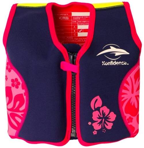 Konfidence vesta na plavání JACKET ORIGINAL, L, růžová