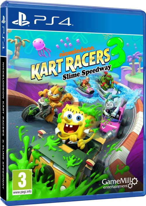 Nickelodeon Kart Racers 3: Slime Speedway (PS4)