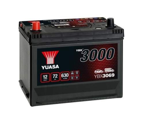 startovací baterie YUASA YBX3069