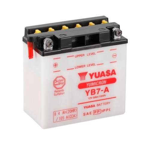 startovací baterie YUASA YB7-A