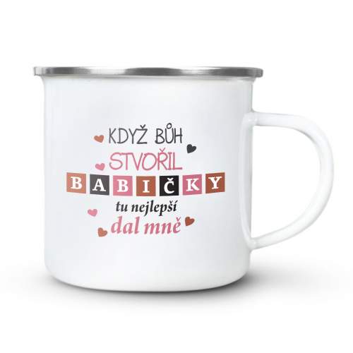 Plecháček SABLIO - Když Bůh stvořil babičky 300 ml