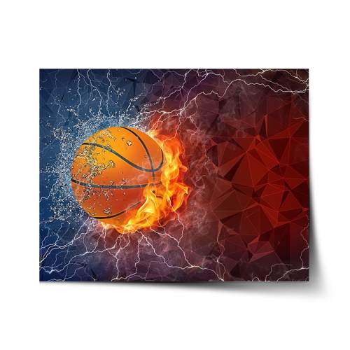 SABLIO Basketbalový míč 60x40 cm