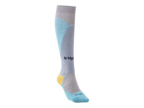 Dámské ponožky Bridgedale Ski Midweight lilac/blue/225 S (3-4,5 UK)