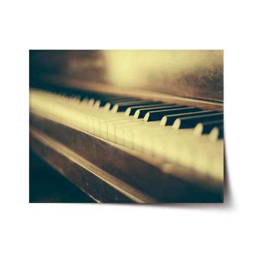 SABLIO Klávesy klavíru 60x40 cm