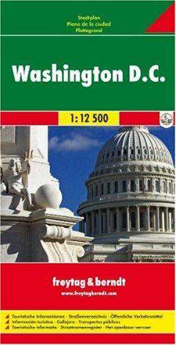 Washington DC - plán Freytag - 1:12 500 /USA/