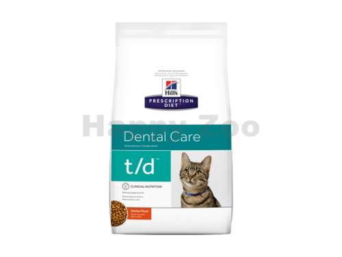 KOČKY   Krmiva   Veterinární diety Hill´s Feline T/D 1,5 kg