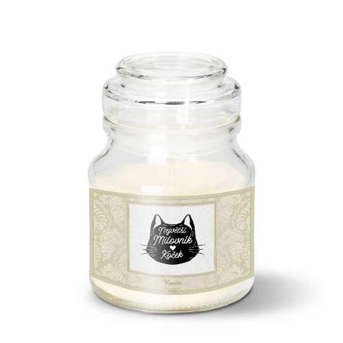 Svíčka SABLIO - Největší milovník koček 120 g