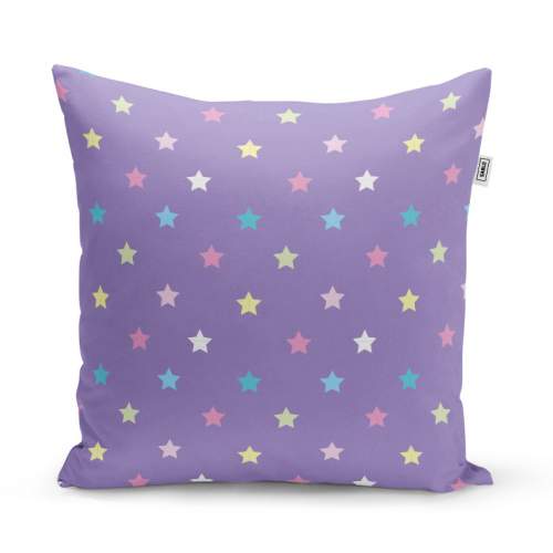 SABLIO Hvězdy na fialové 40x40 cm