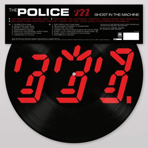 Police : Ghost in the Machine Ltd. (Picture) LP - Police