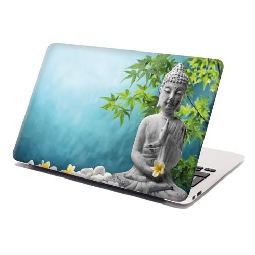 Samolepka na notebook SABLIO - Buddha 29x20 cm