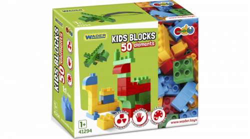 Wader Kids Blocks Blokuje 50 prvků