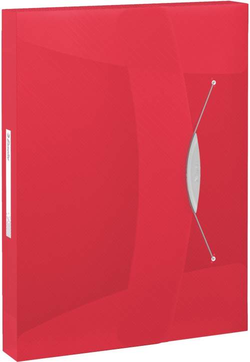 Box na dokumenty Esselte VIVIDA, 40 mm, červená