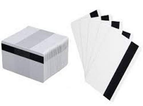 Zebra Karta PVC karty, s magnetickým proužkem (LoCo), balení 500ks karet na potisk, bílá barva