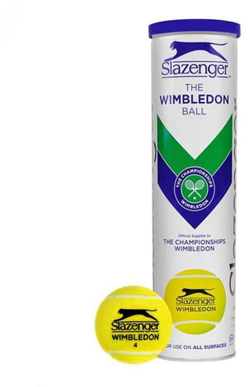 Tenisový míč Slazenger Wimbledon, 4 ks