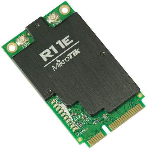 Mikrotik Karta R11e-2HnD 802.11b/g/n miniPCI-e s u.fl konektory